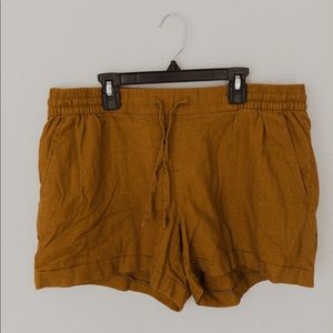Mustard Yellow shorts